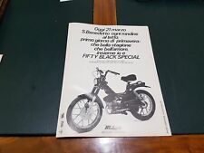 Advertising Italian Pubblicità MALAGUTI FIFTY BLACK SPECIAL ( 1979 )