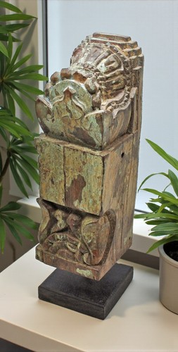 Antico legno supporto - in,