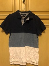 TOMMY HILFIGER MAGLIA POLO COTONE RAGAZZO TG M BOY T-SHIRT CASUAL COTONE