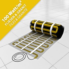 Electric floor heating with