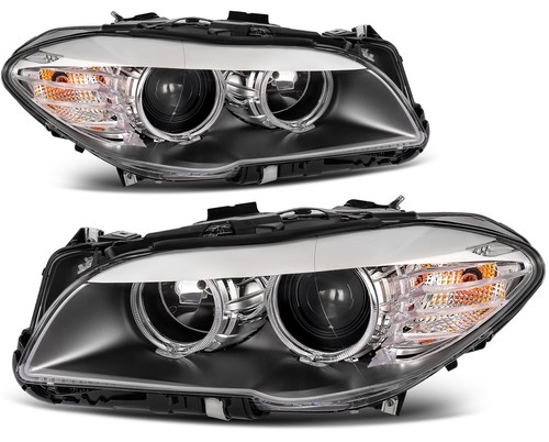 Pair headlight assembly black - pair,