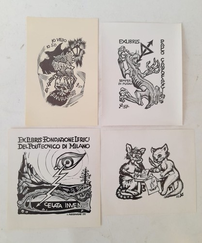 Lotto ex libris lorenzo - ex,