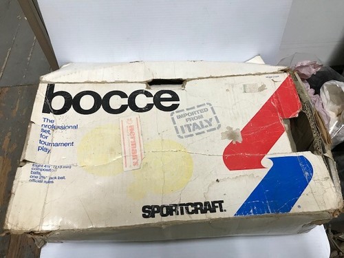 Sportcraft used bocce - bocce, set