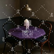 Tavolo ametista ottagonale -