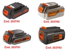 BATTERIE B+D 18V LITIO