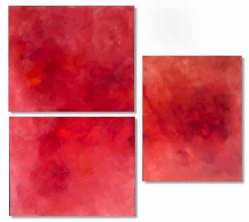 Trittico astratto arte - astratto,
