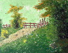 Acrylique sur toile , artiste