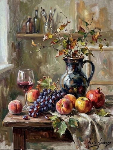 Dipinto olio originale - olio,