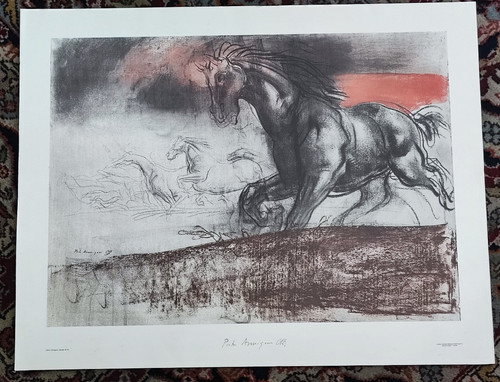 Litografia pietro annigoni - litografia,