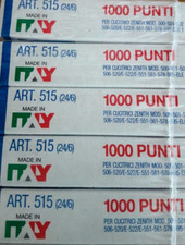 5 SCATOLE PUNTI ZENITH 515/6