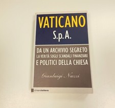 Libro Vaticano S.p.a. Gianluigi Nuzzi Chiarelettere