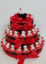 TORTA BOMBONIERE LAUREA ORSETTI BIANCHI