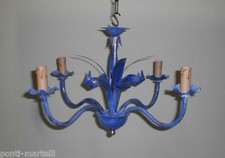 LAMPADARIO in Ferro Battuto 