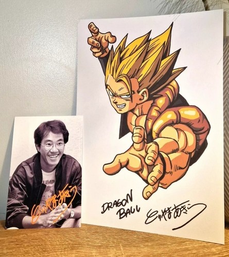 Akira toriyama signed - signed, 6x4