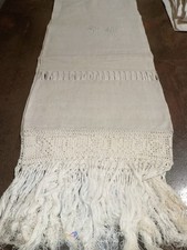 ANTICA SALVIETTA LINO RICAMATA