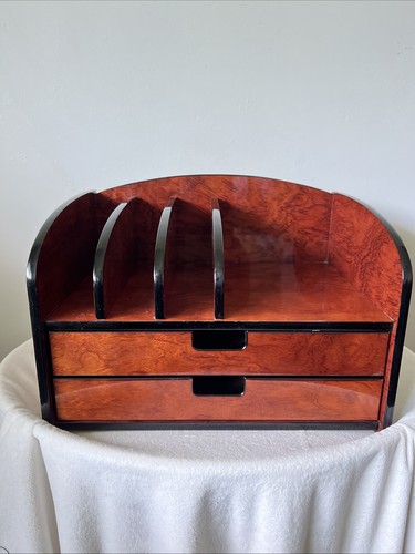 Vintage burl segretaria - burl,