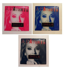 SHEILA LOT DE 3 MAGNETS A L'AVENIR