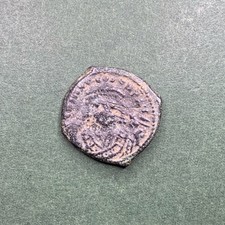 Byzantine Coin - Maurice Tiberius (582-602) Half follis - Antioch/Theoupolis