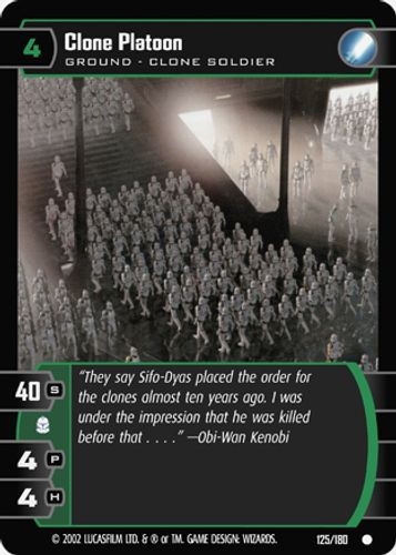 Clone platoon attack of the - attack,