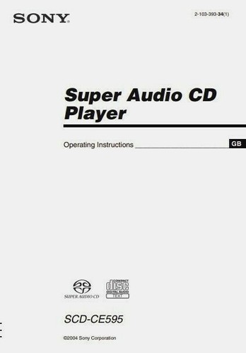 Sony scd ce595 lettore cd - scd-ce595,