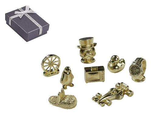 Gettoni monopoly pezzi - pezzi, oro