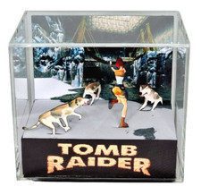 Tomb Raider - Diorama 3D Cubo fatto a mano - Videogiochi - Shadowbox