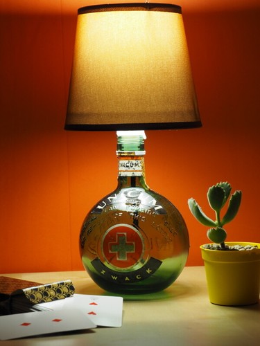 Abat jour bottiglia vintage - abat,