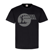 T-shirt Sniper Hunter softair cecchino cacciatore tiratore soldato camper #18467