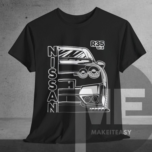 Shirt maglietta nissan gtr - nissan,
