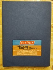 Fiat 124 Coupé Spider Catalogo Ricambi