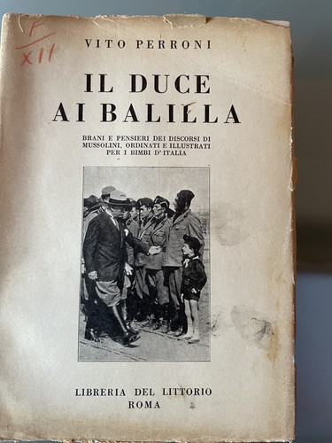 Duce balilla vito - il,