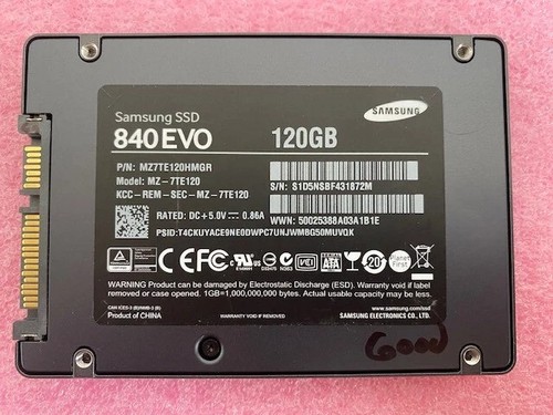 Samsung ssd 840 evo 120gb - samsung,