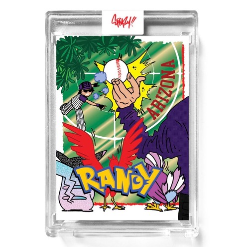 Topps project randy johnson - topps,