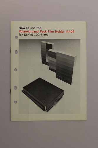 Polaroid land pack film holder - polaroid,