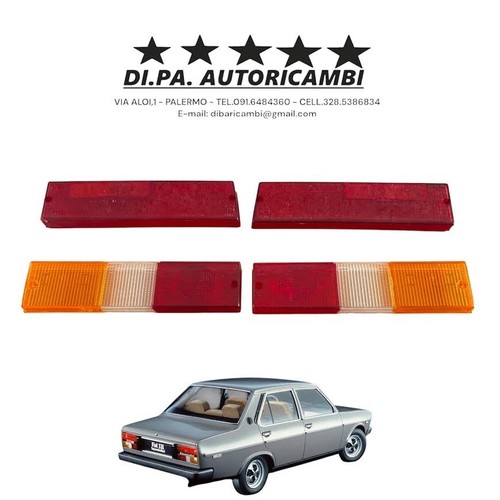 Set plastiche fanali - set,