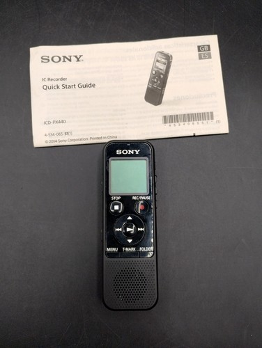 Sony recorder icd px440 - sony, ic