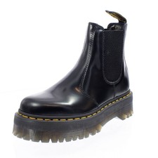 Dr. Martens 2976 Quad Chelsea Boots Nero - Donna Scarpe Stivaletti Classici