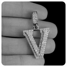 10K White Gold Over Diamond