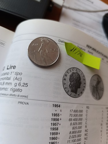 Moneta lire del 1978 - moneta,
