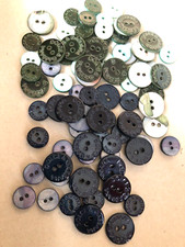 Lotto 90 bottoni madreperla