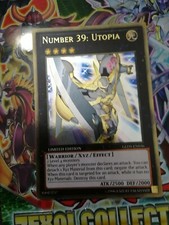 YU GI HO NUMBER 39 UTOPIA GOLD RARE LIMITED EDITION 