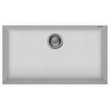 Lavello Elleci Incasso Sottotop Quadra 1 Vasca LKQ13096BSONA 76x44 Bianco