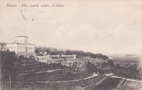 Pesaro villa caprile - pesaro:, veduta