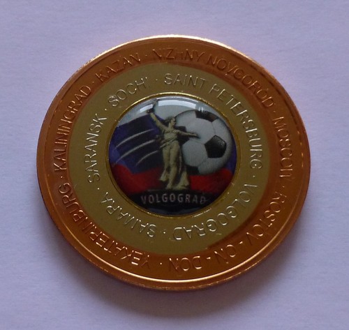 Medaglia mondiali fifa 2018 - medaglia,