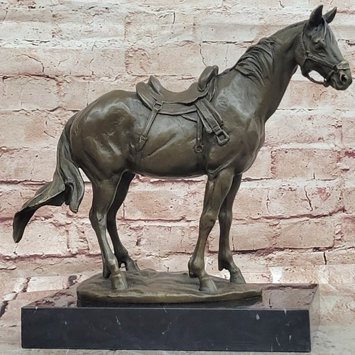 Statua cavallo bronzo - di,