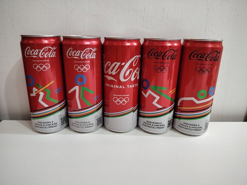 Coca cola lattine - 5, olimpiadi