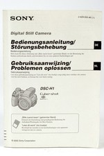Manuale Sony DSC-H1 Istruzioni