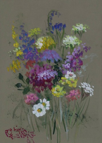 Fiori campo quadro - fiori,