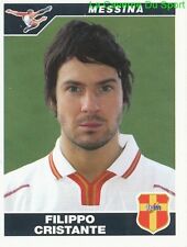 FILIPPO CRISTANTE ITALIA FC.MESSINA RARE UPDATE STICKER CALCIATORI 2005 PANINI