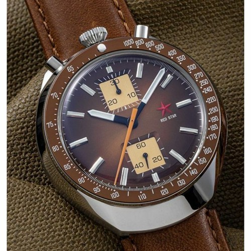 Cronografo red star bullhead - cronografo,